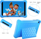 Children's gift: 8-inch educational tablet with a protective case & eye protection for endless learning fun.