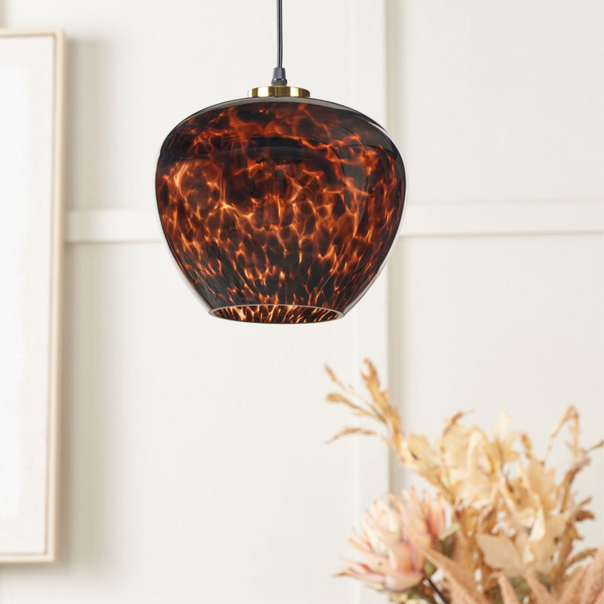 Lamya Tortoiseshell - Pendant Ceiling Light
