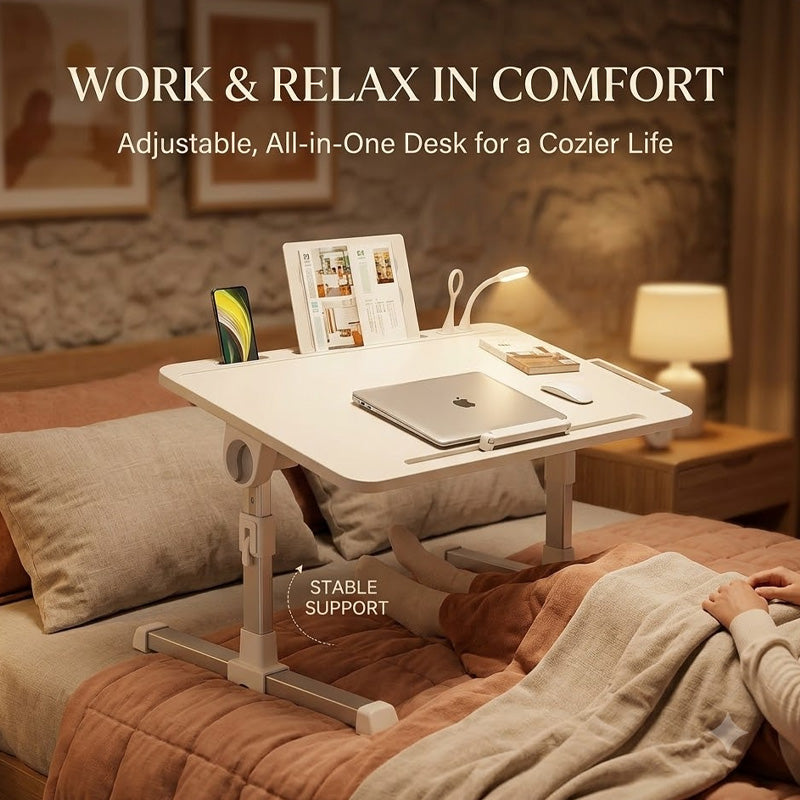 Lomaroshop Adjustable Lap Desk With Light