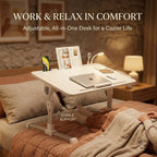 Lomaroshop Adjustable Lap Desk With Light