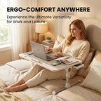 Lomaroshop Adjustable Lap Desk With Light