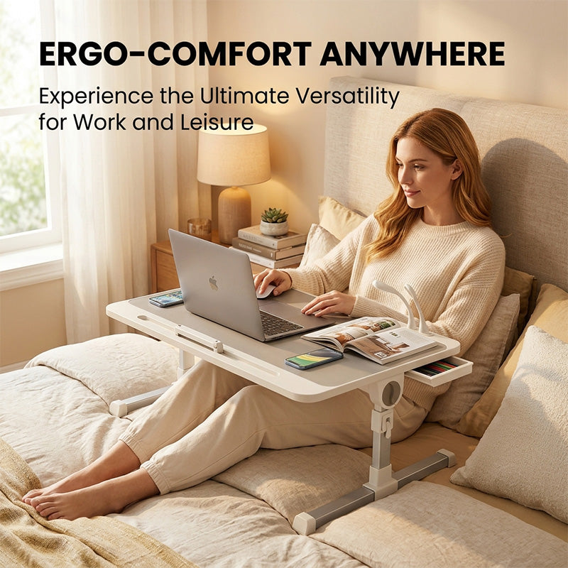 Lomaroshop Adjustable Lap Desk With Light