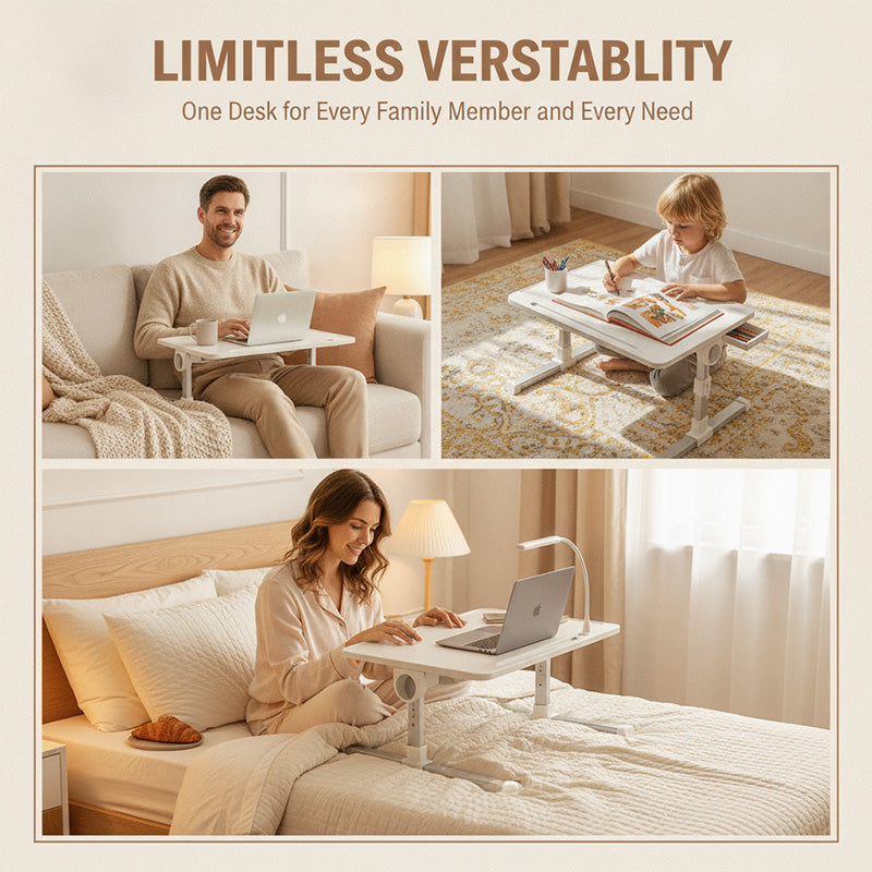 Lomaroshop Adjustable Lap Desk With Light
