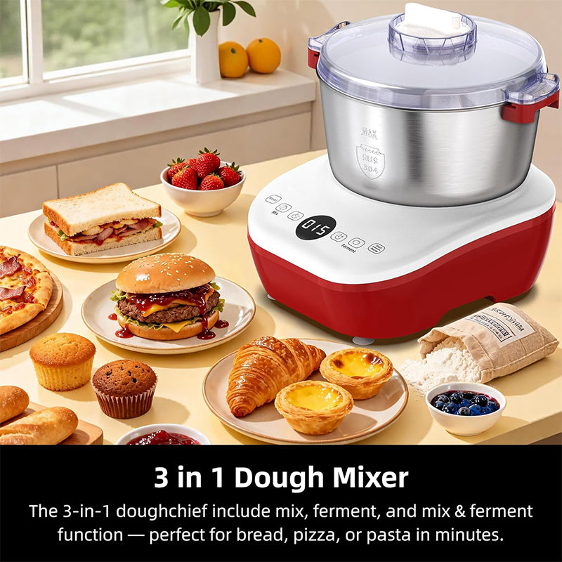 Lomaroshop Automatic Dough Mixer With Ferment Function