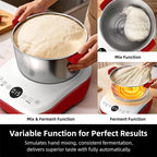 Lomaroshop Automatic Dough Mixer With Ferment Function