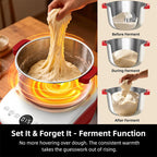 Lomaroshop Automatic Dough Mixer With Ferment Function