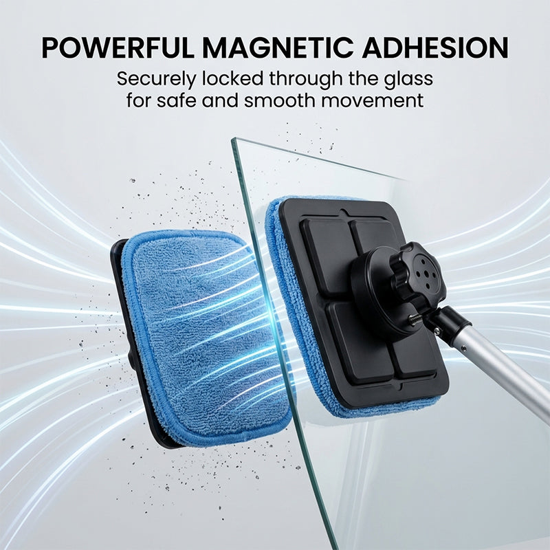 Lomaroshop Double Sided Magnetic Windshield Cleaning Kit