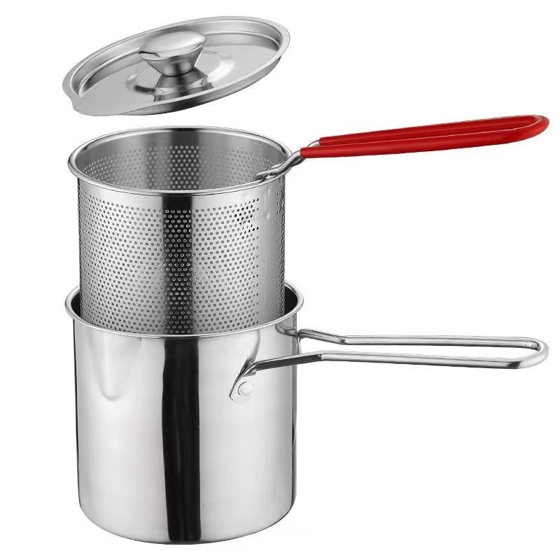 Lomaroshop Multifunctional 304 Stainless Steel Fryer