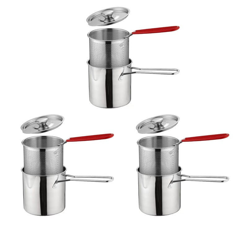 Lomaroshop Multifunctional 304 Stainless Steel Fryer