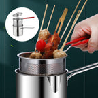 Lomaroshop Multifunctional 304 Stainless Steel Fryer