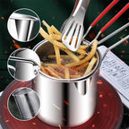 Lomaroshop Multifunctional 304 Stainless Steel Fryer
