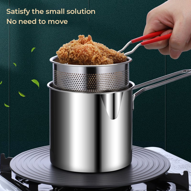 Lomaroshop Multifunctional 304 Stainless Steel Fryer