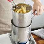 Lomaroshop Multifunctional 304 Stainless Steel Fryer