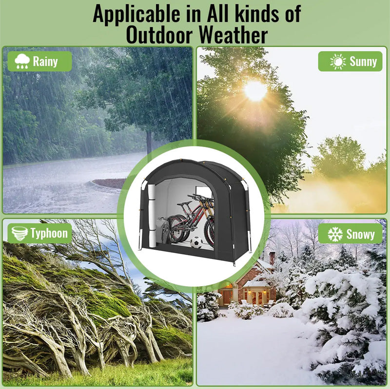 Lomaroshop Portable Waterproof Outdoor Storage Shelter