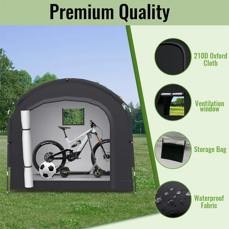 Lomaroshop Portable Waterproof Outdoor Storage Shelter
