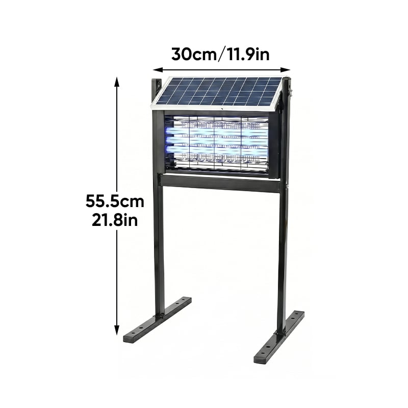 Lomaroshop Powerful Solar Outdoor Bug Zapper