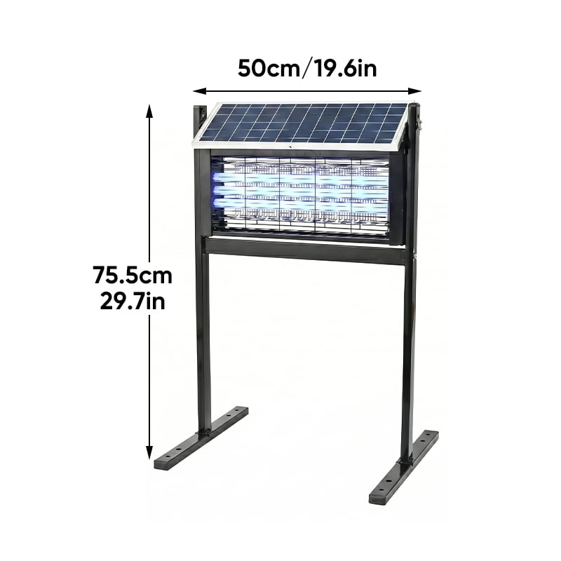 Lomaroshop Powerful Solar Outdoor Bug Zapper