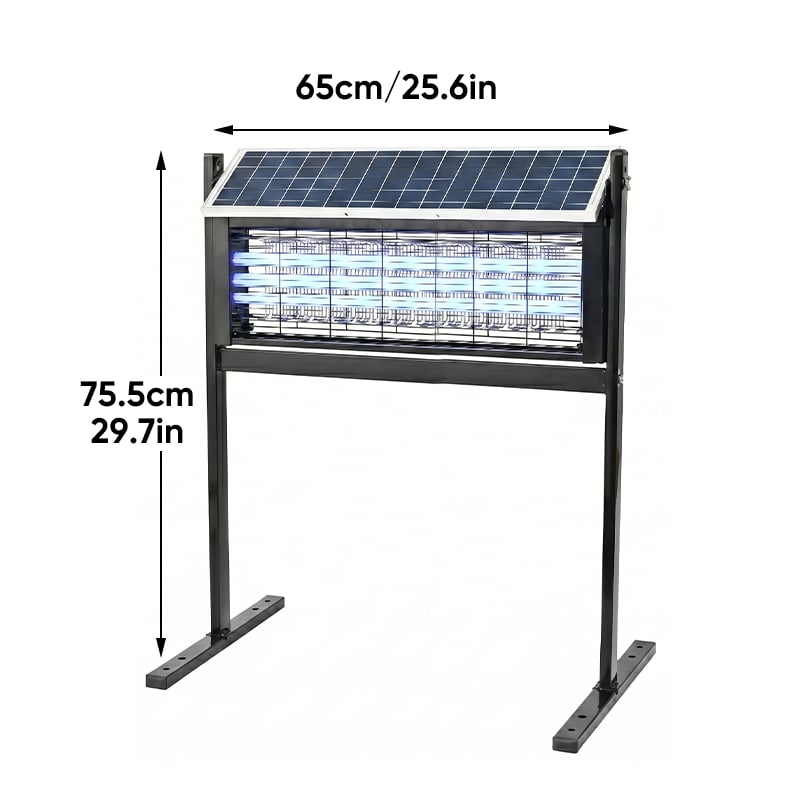 Lomaroshop Powerful Solar Outdoor Bug Zapper