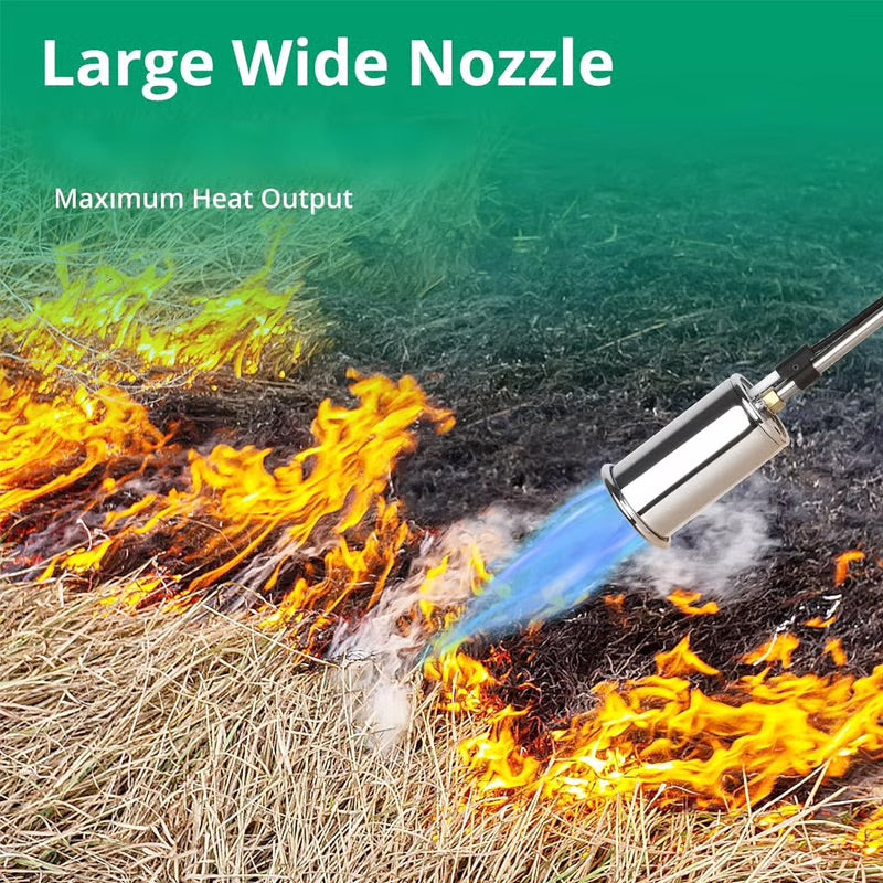 Lomaroshop Professional Propane Weed Torch Burner