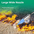 Lomaroshop Professional Propane Weed Torch Burner