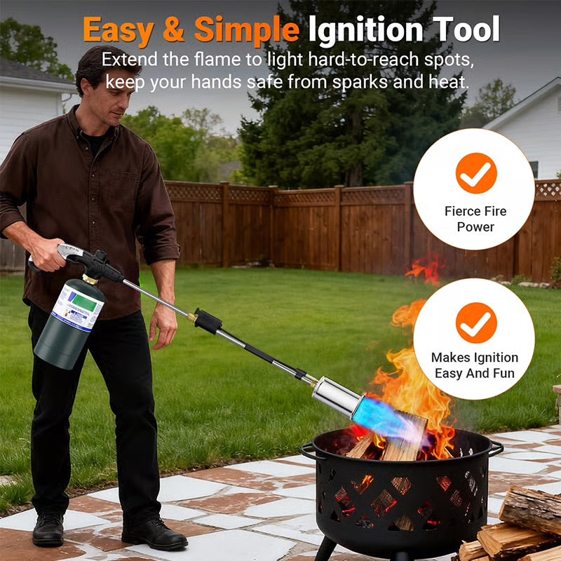 Lomaroshop Professional Propane Weed Torch Burner