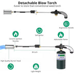 Lomaroshop Professional Propane Weed Torch Burner