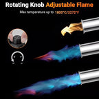 Lomaroshop Professional Propane Weed Torch Burner