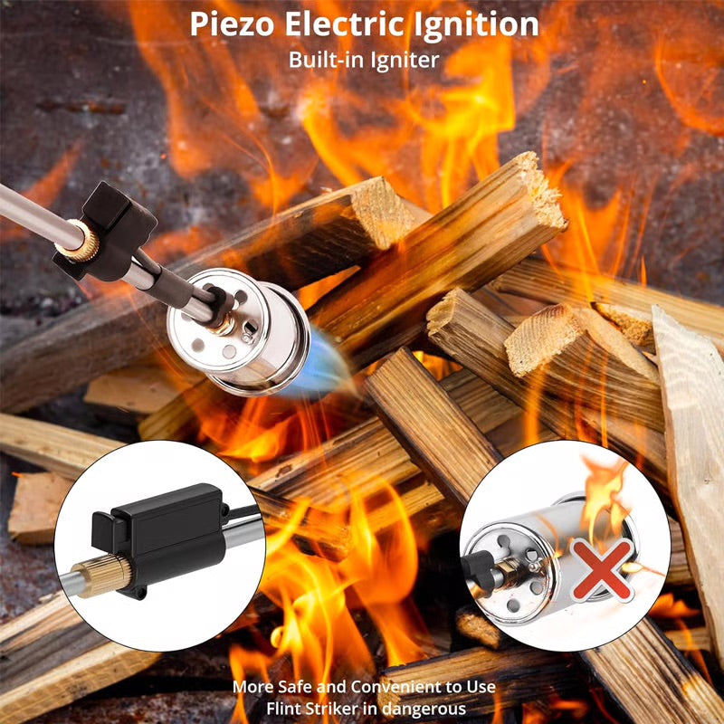 Lomaroshop Professional Propane Weed Torch Burner