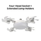 Lomaroshop Remote Control Ceiling Fan Light Bulb