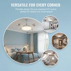 Lomaroshop Remote Control Ceiling Fan Light Bulb