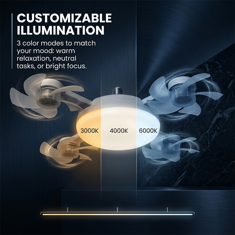 Lomaroshop Remote Control Ceiling Fan Light Bulb
