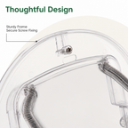 Lomaroshop4-Way Locking Noise-Reducing Pet Door (Glass Mount)