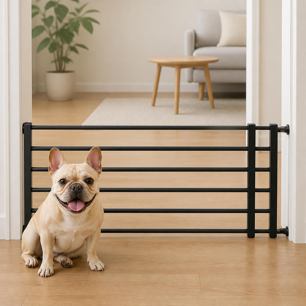 LomaroshopAdjustable Width & Tool-Free Indoor Pet Gate