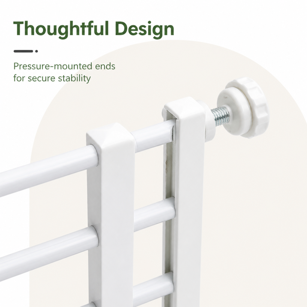 LomaroshopAdjustable Width & Tool-Free Indoor Pet Gate