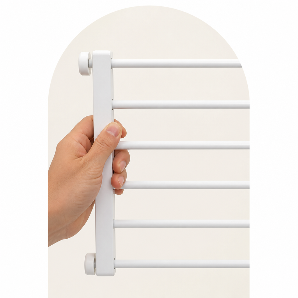 LomaroshopAdjustable Width & Tool-Free Indoor Pet Gate