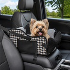 LomaroshopBreathable Mesh & Safety Harness Dog Car Seat
