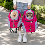 LomaroshopBreathable Padded Hands-Free Backpack Carrier