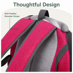 LomaroshopBreathable Padded Hands-Free Backpack Carrier