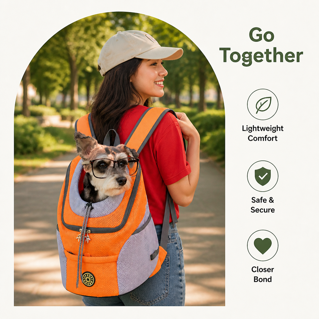 LomaroshopBreathable Padded Hands-Free Backpack Carrier