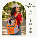 LomaroshopBreathable Padded Hands-Free Backpack Carrier