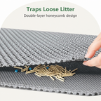 LomaroshopDouble-Layer Waterproof & Non-Slip Litter Mat