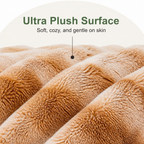 LomaroshopFluffy Plush Washable Bolster Bed