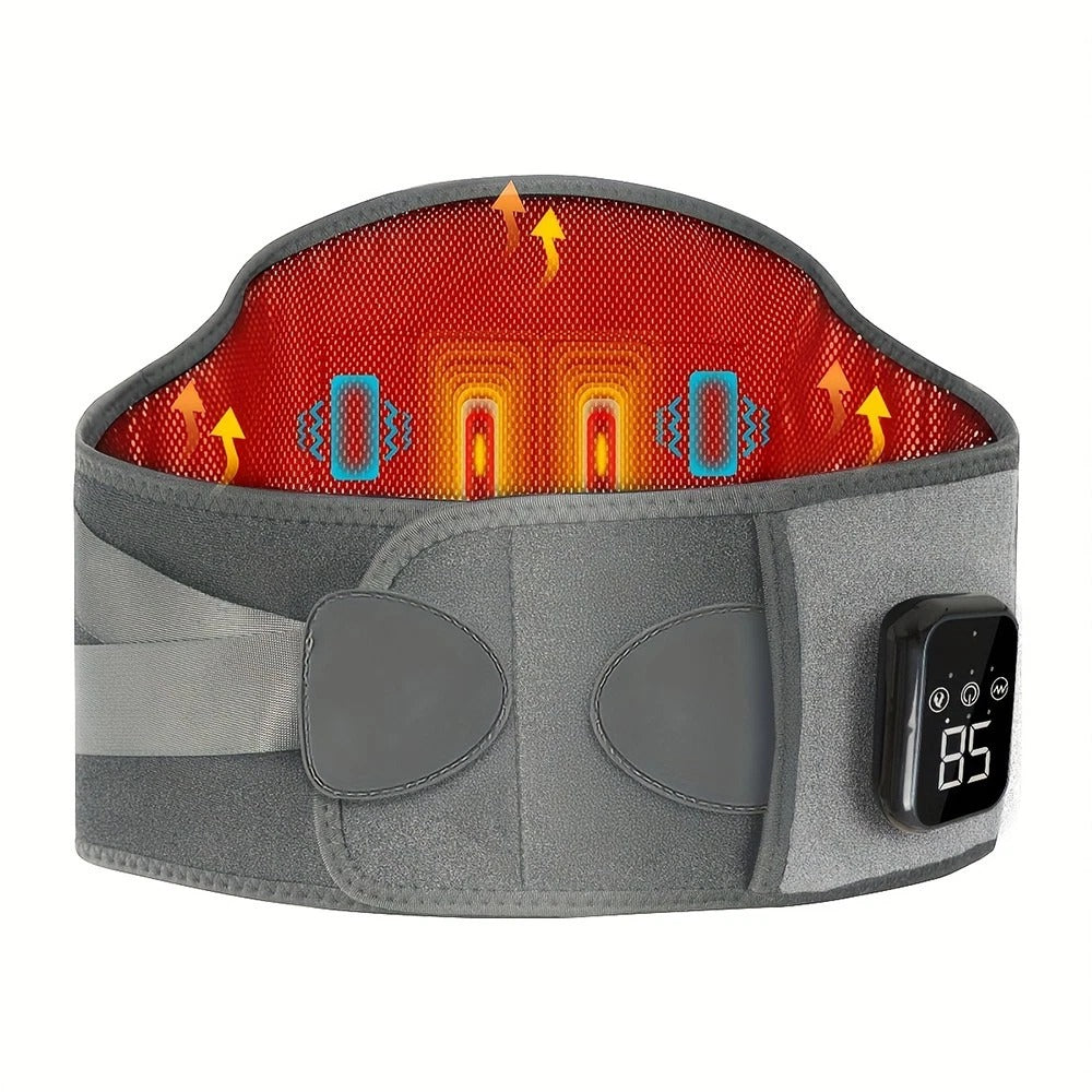 LomaroshopHeated Lower Back Brace For Back Pain Relief Back