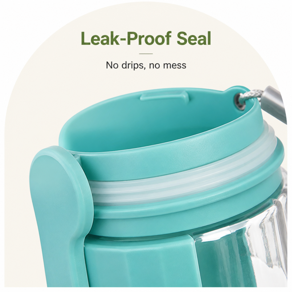 LomaroshopLeak-Proof & Foldable Pet Water Bottle (18.6 fl oz)