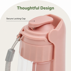 LomaroshopLeak-Proof & Foldable Pet Water Bottle (18.6 fl oz)