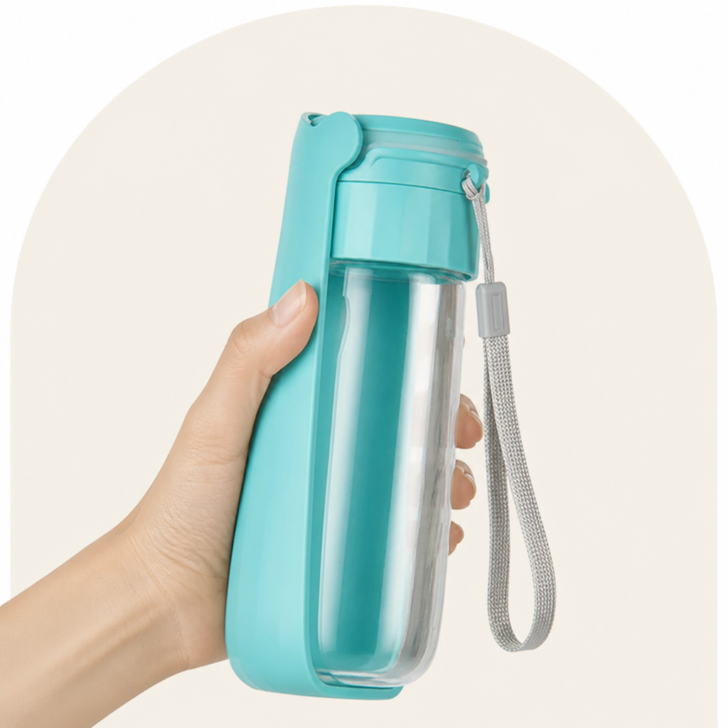 LomaroshopLeak-Proof & Foldable Pet Water Bottle (18.6 fl oz)