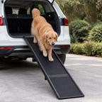 LomaroshopLong Folding Dog Ramp With Side Rails (Supports 150 lb)