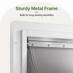 LomaroshopMetal Frame Weatherproof & Lockable Pet Door