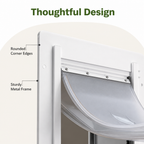 LomaroshopMetal Frame Weatherproof & Lockable Pet Door
