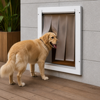 LomaroshopMetal Frame Weatherproof & Lockable Pet Door